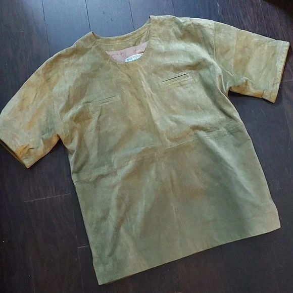 Suede Top - Picture 1 of 4